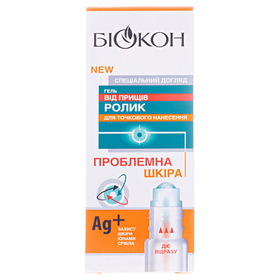 Гель от прыщей Биокон Проблемная кожа, 10 г