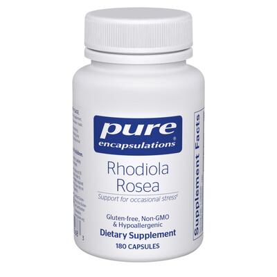 Родиола розовая Pure Encapsulations Rhodiola Rosea, 180 капсул