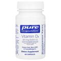 Витамин D3 Pure Encapsulations Vitamin D3 125 мкг (5000 МЕ), 60 капсул