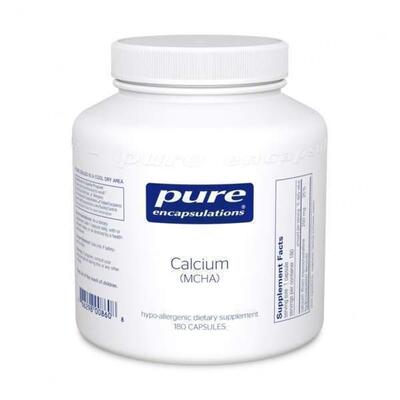 Кальций (MCHA) Pure Encapsulations Calcium (MCHA), 180 капсул