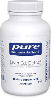 Очищення ШКТ та печінки Pure Encapsulations Liver-G.I. Detox, 120 капсул