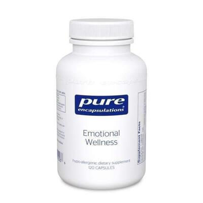 Эмоциональное здоровье Pure Encapsulations Emotional Wellness, 120 капсул