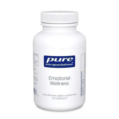 Емоційне здоров'я Pure Encapsulations Emotional Wellness, 120 капсул