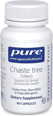 Вітекс священний Pure Encapsulations Chaste Tree (Vitex), 60 капсул