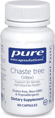 Вітекс священний Pure Encapsulations Chaste Tree (Vitex), 60 капсул