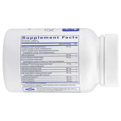 ДІМ детокс Pure Encapsulations DIM Detox, 60 капсул