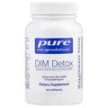 ДИМ детокс Pure Encapsulations DIM Detox, 60 капсул