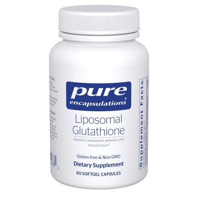 Ліпосомальний Глутатіон Pure Encapsulations Liposomal Glutathione 375 мг, 60 капсул