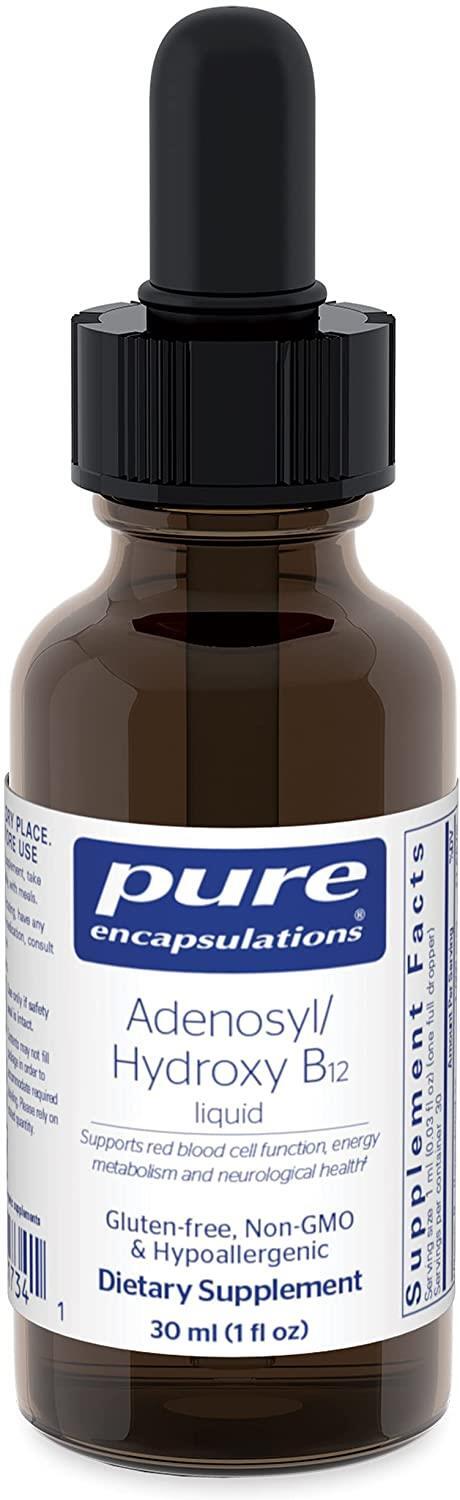 Вітамін B12 Pure Encapsulations Adenosyl/Hydroxy B12, 30 мл