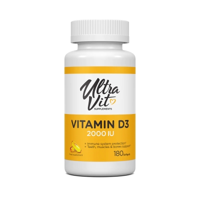 Витамин Д3 VPLab UltraVit Vitamin D3 2000 капсулы №180