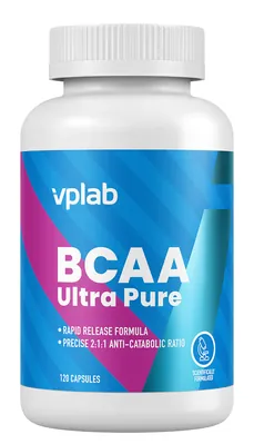 Амінокислоти VPLab BCAA Ultra Pure капсули №120