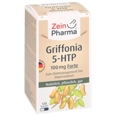 Гриффонія 5-HTP (5-гідрокситриптофан) Форте ZeinPharma капсули по 100 мг №120