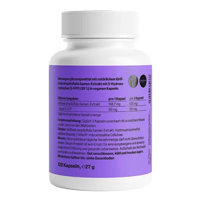 Гриффонія 5-HTP (5-гідрокситриптофан) ZeinPharma капсули по 50 мг №120