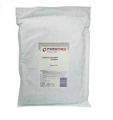 Покрытие операционное Paramed, стерильное 140 см x 80 см, 1 штука