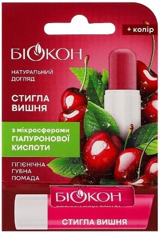 Гигиеническая помада Биокон Спелая вишня, 4,6 г