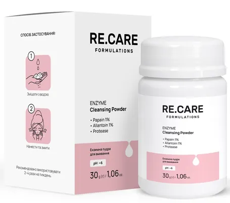 Ензимна пудра для вмивання Re.Care, 30 г