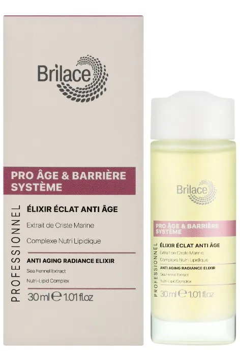 Еліксир для обличчя Brilace Pro Age & Barriere Systeme Сяйво та Анті-Ейдж, 30 мл