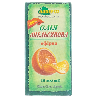 Масло эфирное Адверсо апельсина, 10 мл