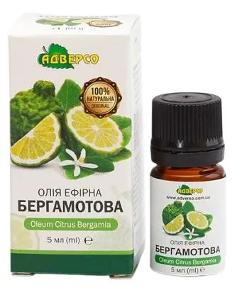 Олія ефірна Адверсо бергамоту, 5 мл
