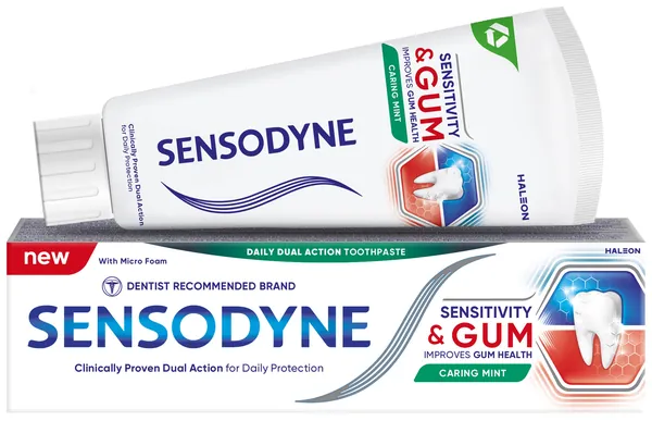 Зубна паста Sensodyne Чутливість зубів і Захист ясен, 75 мл