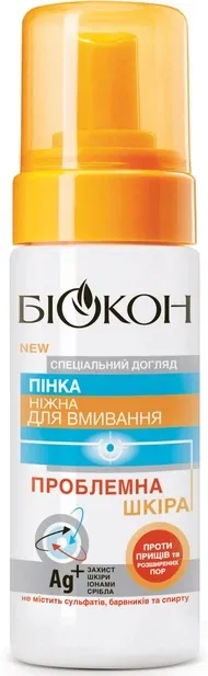 Пінка для вмивання Біокон Проблемна шкіра, 150 мл