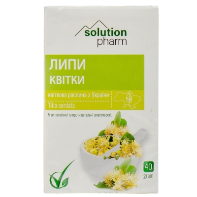 Липы цветы Solution pharm по 40 г в пач.