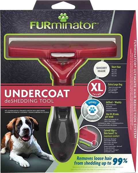 Фурминатор FURminator 691694 для собак с короткой шерстью, размер XL
