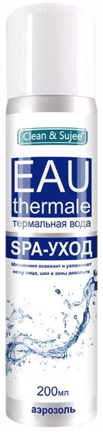 Термальная вода Clean & Sujee аэрозоль, 200 мл
