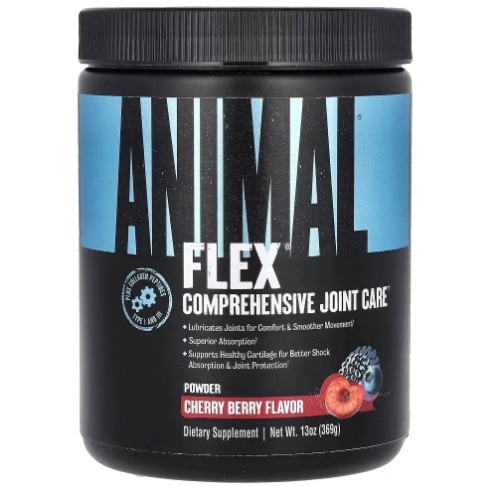 Комплекс для суставов Universal Nutrition Animal Flex Powder Cherry Berry, 370 г (30 порций)