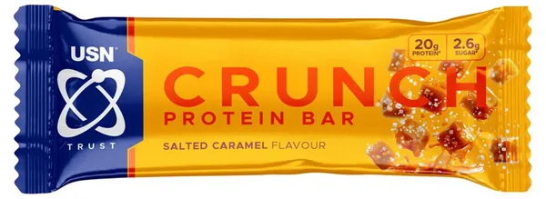 Батончик протеїновий USN Trust Crunch солона карамель, 60 г