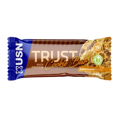 Печиво протеїнове USN Trust Cookie Bar солона карамель, 60 г