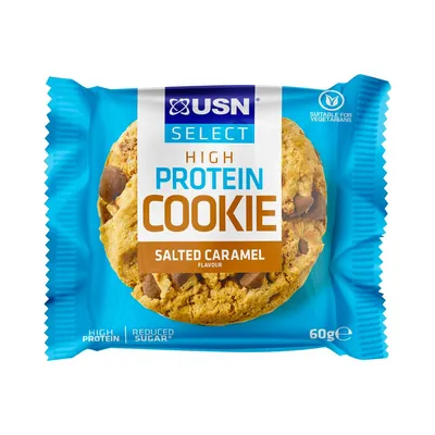 Печиво протеїнове USN Select High Protein Cookie солона карамель, 60 г