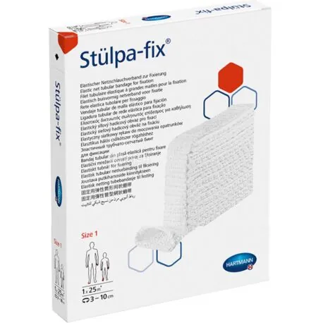 Бинт еластичний Stulpa - fix трубчасто-сітчастий фіксуючий, розмір 1, 25 м