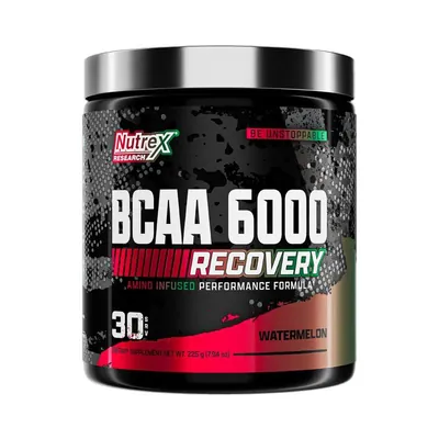 Амінокислоти Nutrex Research BCAA 6000, кавун, 237 г