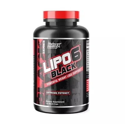 Жироспалювач Nutrex Research Lipo6 Black, 120 капсул