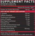 Жироспалювач Nutrex Research Lipo6 Black, 120 капсул