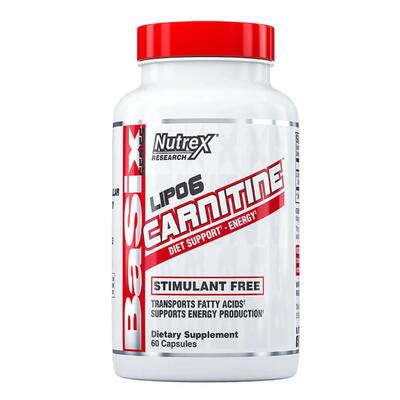 Карнитин Nutrex Research Lipo 6 Carnitine, 60 капсул