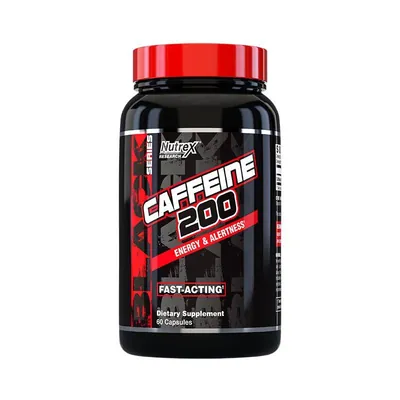 Кофеїн Nutrex Research Caffeine 200, 60 капсул