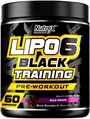 Передтренувальний комплекс Nutrex Research Lipo6 Black Training, дикий виноград, 60 порцій