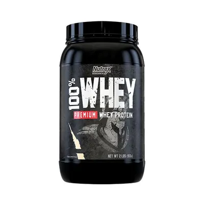 Протеїн сироватковий змішаний Nutrex Research 100% Whey Protein, ваніль, 913 г