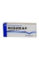 Мебикар-Татхимфарм таблетки по 0.3 г №20 (10х2)