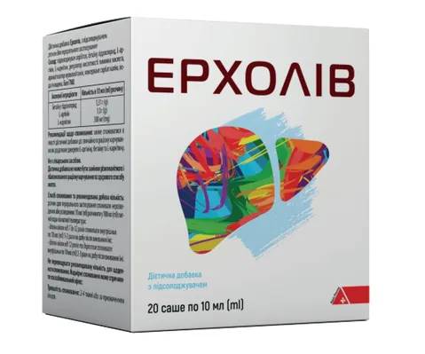 Ерхолів розчин по 10 мл №20 у саше