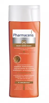 Шампунь Pharmaceris H Keratineum концентрований для ослабленого схильного до випадіння волосся, 250 мл