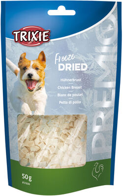 Лакомство для собак Trixie 31606 Premio Freeze Dried куриная грудка, 50 г