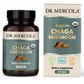 Гриб чага Dr. Mercola Organic Chaga Mushroom, 30 таблеток