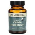 Гриб чага Dr. Mercola Organic Chaga Mushroom, 30 таблеток