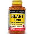 Витамины для сердца Mason Natural Heart Trio CoQ10, Vitamin E&Fish Oil, 60 гелевых капсул