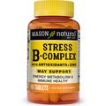 Комплекс В витаминов Natural Stress B-Complex With Antioxidants + Zinc, 60 таблеток