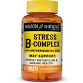 Комплекс В вітамінів Natural Stress B-Complex With Antioxidants + Zinc, 60 таблеток