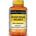 Диетическая добавка Mason Natural Blood Sugar Balance, 30 таблеток